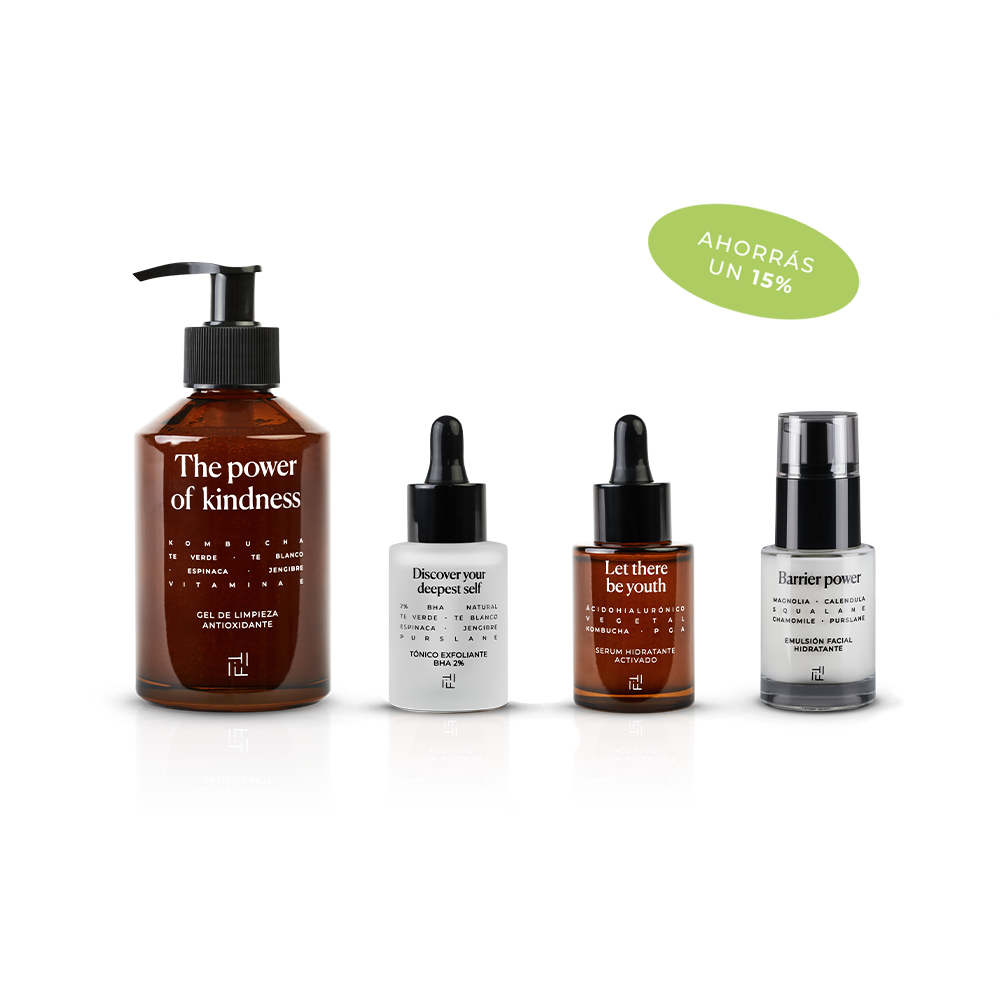 Kit piel grasa transparente