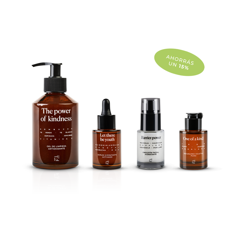 Kit piel seca transparente